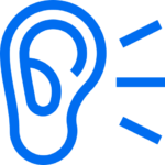Une oreille qui écoute, Icône réalisée par Freepik sur www.flaticon.com